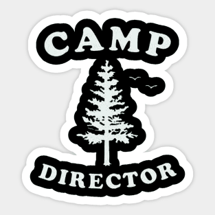 camp director Sticker